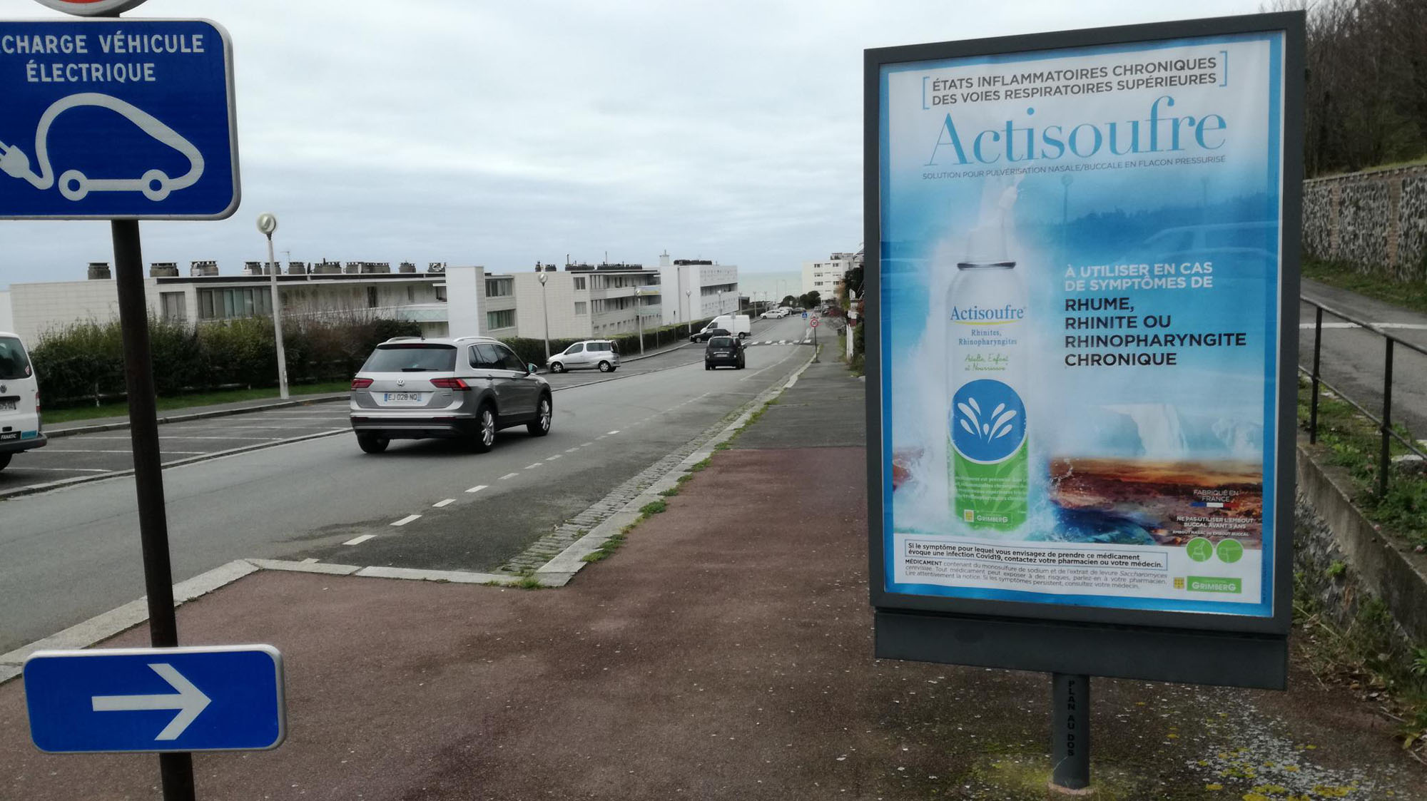 affichage publicitaire Cadres Blancs